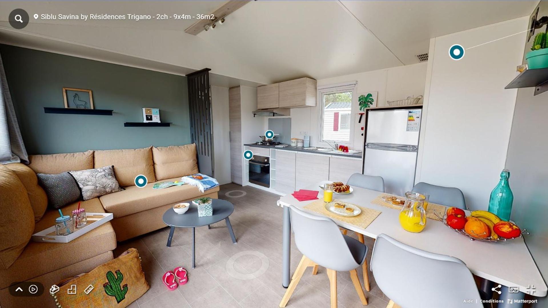 Mobil Home Le Rimbaud - 4/6 Pers - 2 Ch - 2 Sdb سان جان دي مونت المظهر الخارجي الصورة